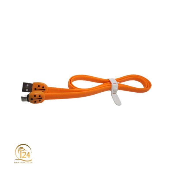 کابل شارژ میکرو USB مدل کفشدوزک