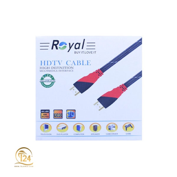 کابل HDMI مدل Royal به طول 10 متر
