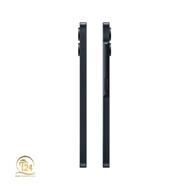 📱 نمای جلو گوشی با صفحه نمایش بزرگ و شفاف