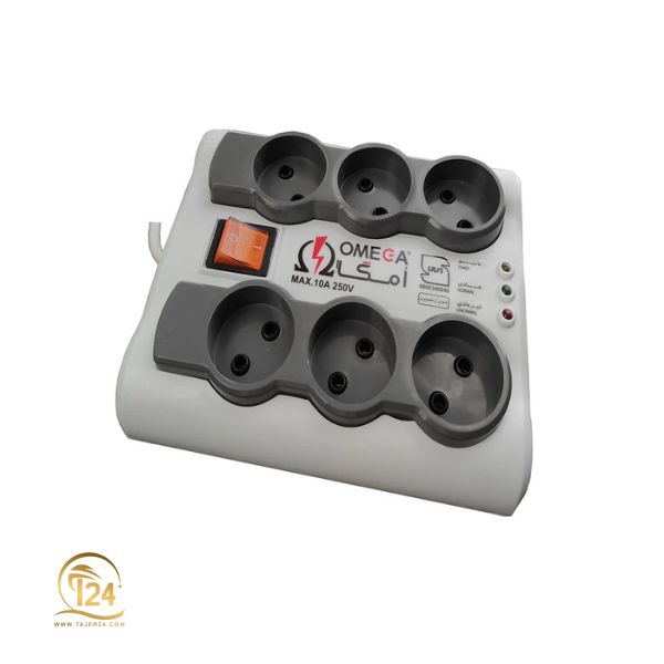محافظ برق امگا 6 پورت