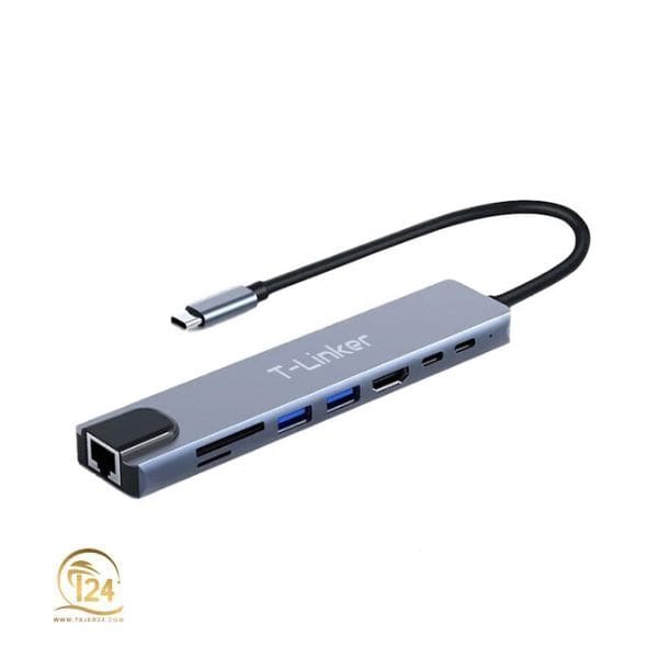 هاب تایپ سی ۸ پورت MiraScreen